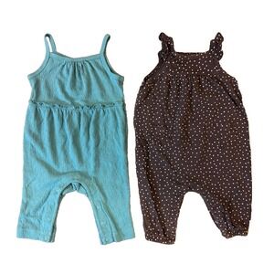 Carters Baby Girl Outfits 3 Months Clothes Pants Rompers Lot Summer Spring Sets